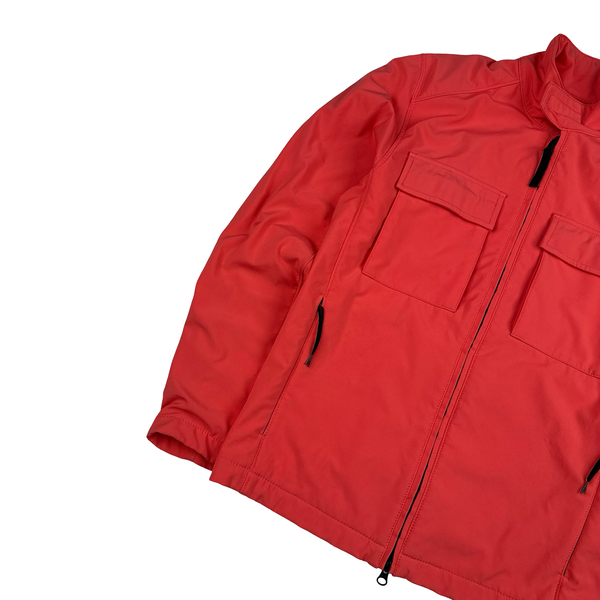 Stone Island 2020 Pink Light Soft Shell R Jacket - Small