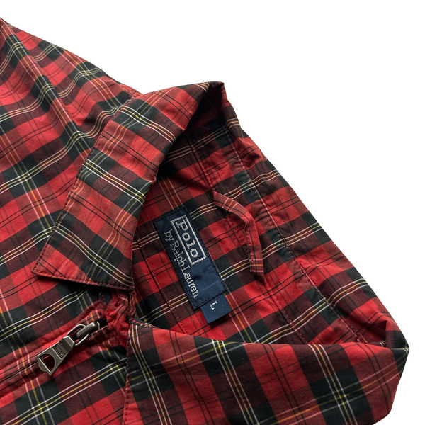 Ralph Lauren Plaid Harrington Jacket - Large