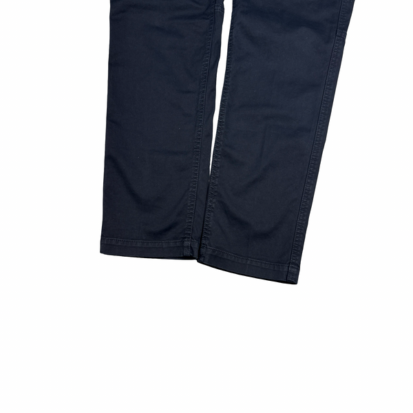Stone Island Navy 2022 Skinny Fit Cargos Trousers - 34"
