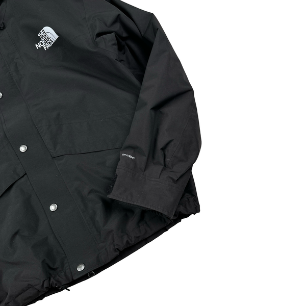 North Face Black Mountain Dryvent Waterproof Hooded Jacket - Medium