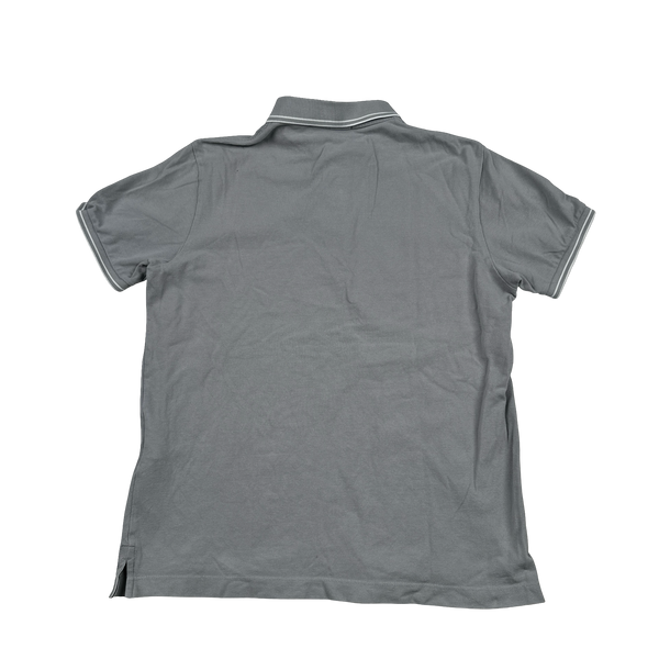 Stone Island 2021 Grey Short Sleeve Polo Shirt - Large
