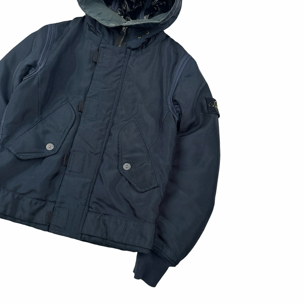 Stone Island 2010 Oxford Navy Nylon Jacket - Small