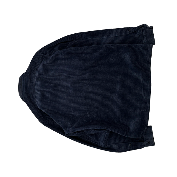 Stone Island 2020 Navy Jumbo Cord Shirt - Small