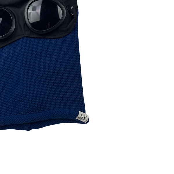 CP Company Navy Wool Goggle Balaclava