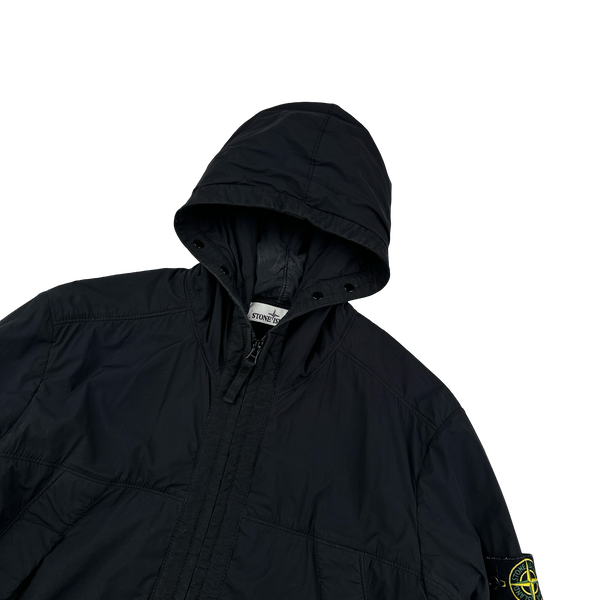 Stone Island 2019 Black Comfort Tech Composite Jacket - Medium