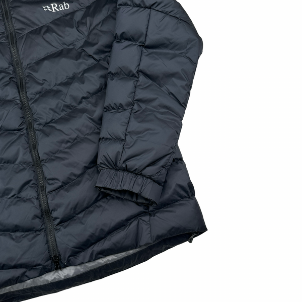 RAB Black Pertex Primaloft Down Zipped Puffer Jacket - Large