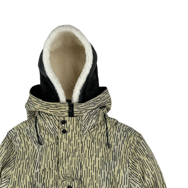 Stone Island 2021 Rain Camo Watro Reflective Parka Jacket - Small