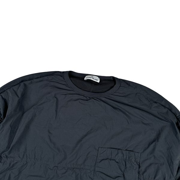 Stone Island 2021 Black Naslan Light Pullover -  Large