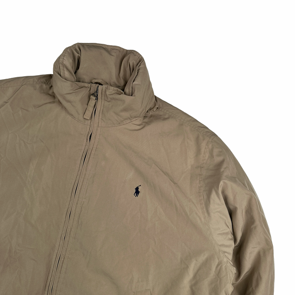 Ralph Lauren Tan Bomber Jacket - XL