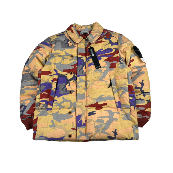 Stone Island 2022 Heritage Camo Down Filled Puffer Jacket - Small - Large - XL