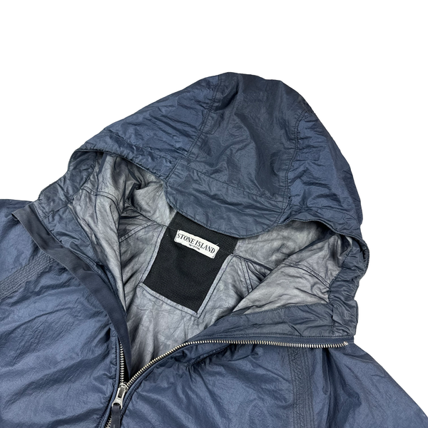 Stone Island 2009 Archive Mesh Badge Hyperlight Hooded Jacket - Large