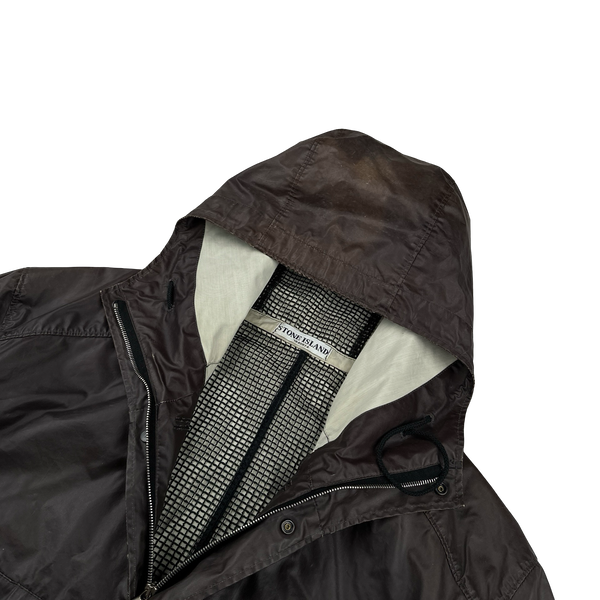 Stone Island 2010 Brown Heat Reactive Jacket - 3XL