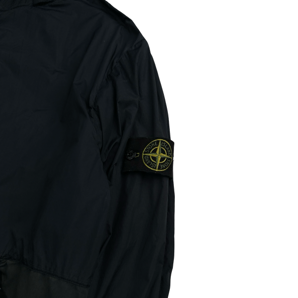 Stone Island 2016 Navy Garment Dyed Crinkle Reps Jacket - XL