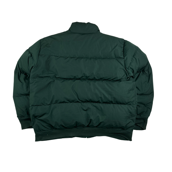 Ralph Lauren Forest Green Down Filled Puffer Jacket - Large