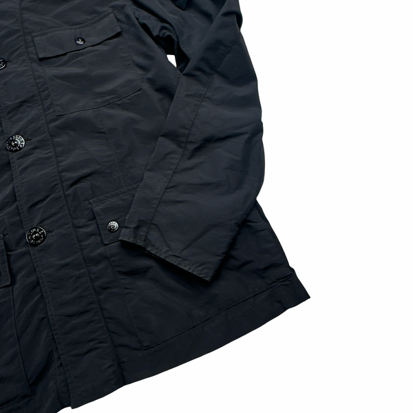 Stone Island 2011 Black Micro Reps Field Jacket - Large