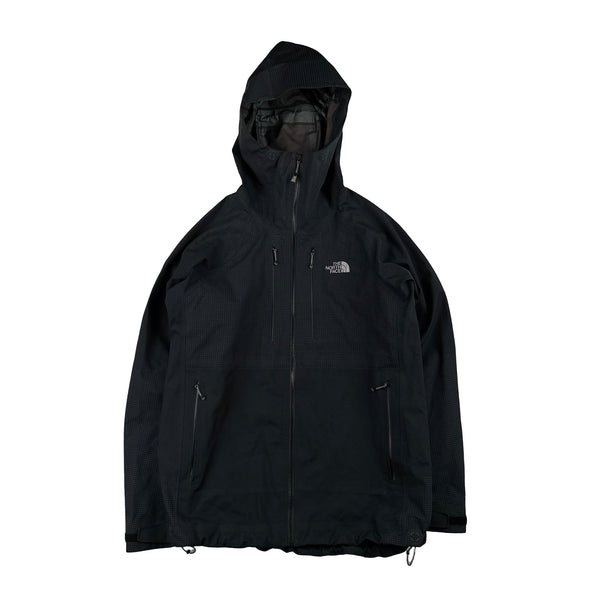 North Face Black Summit Series Gore-Tex Hooded Jacket - Large