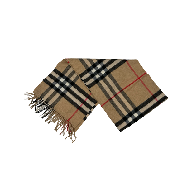 Burberry Cashmere Wool Scarf