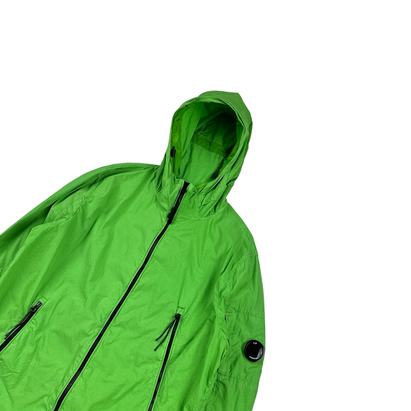 CP Company 50 Fili Green Hooded Jacket - Large