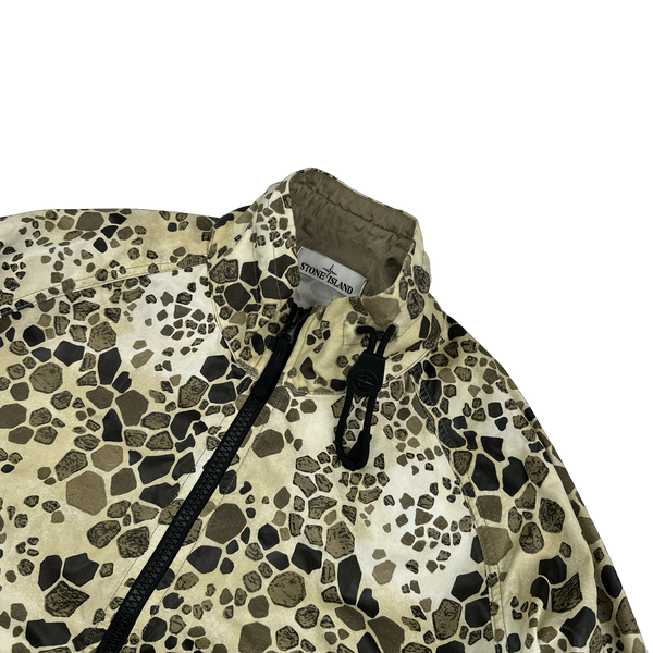 Stone Island 2018 Alligator Camo Light Cotton Nylon Jacket - XL