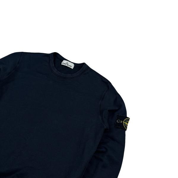 Stone Island 2013 Navy Lightweight Pullover Jumper - Small