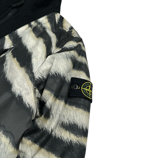 Stone Island 2018 White Tiger Camo 50 Fili Primaloft Jacket  - Large