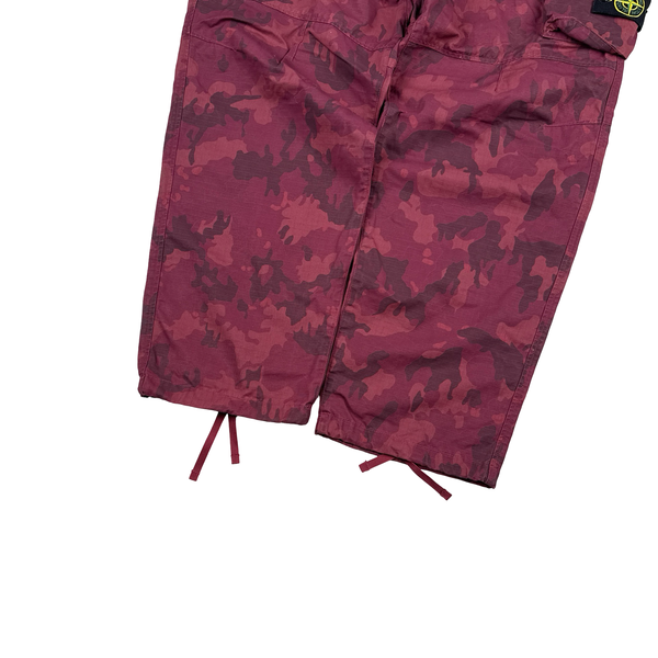 Stone Island x Supreme 2022 Ice Camo Cargo Trousers - 38"