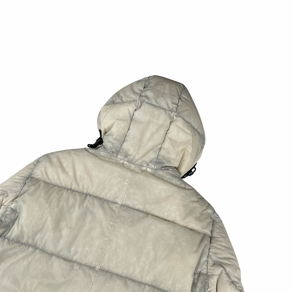 Stone Island 2009 Rare Opaque Nylon Tela Down Jacket - Small