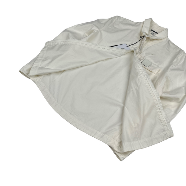 CP Company Cream Metropolis Series Overshirt - Medium