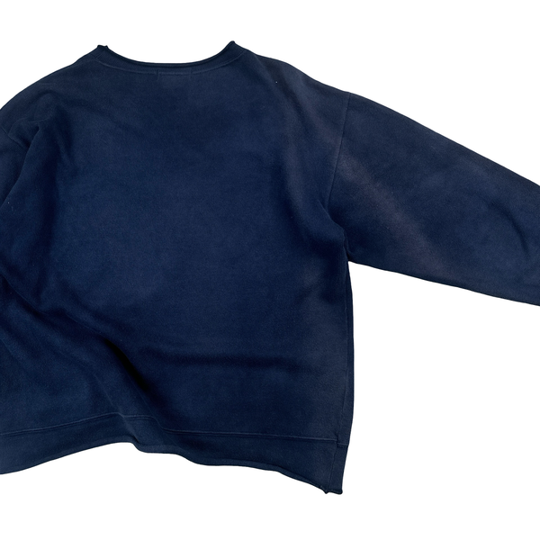 Stone Island 1995 Vintage Spellout Pullover Sweatshirt - Large