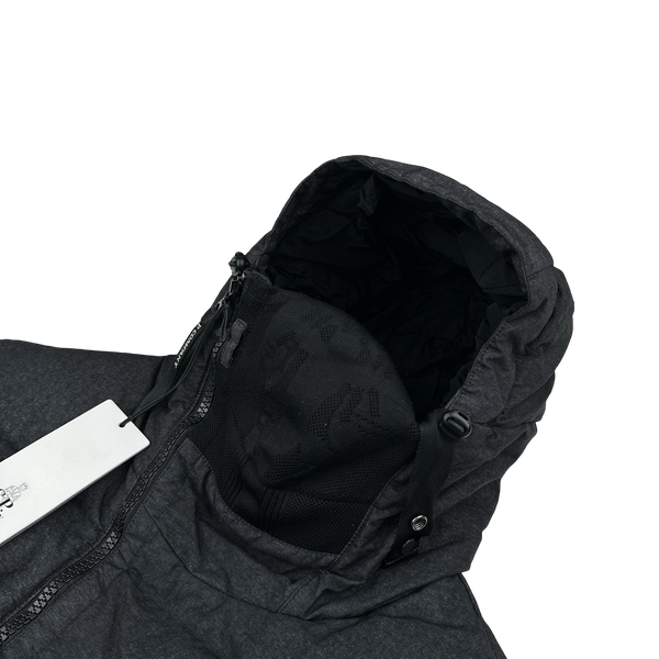 CP Company Metropolis Charcoal Co-Ted Down Filled Mask Jacket - Medium, Large, XL