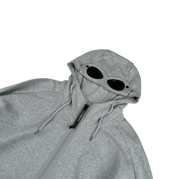 CP Company Goggle Hoodie Light Grey - XXL