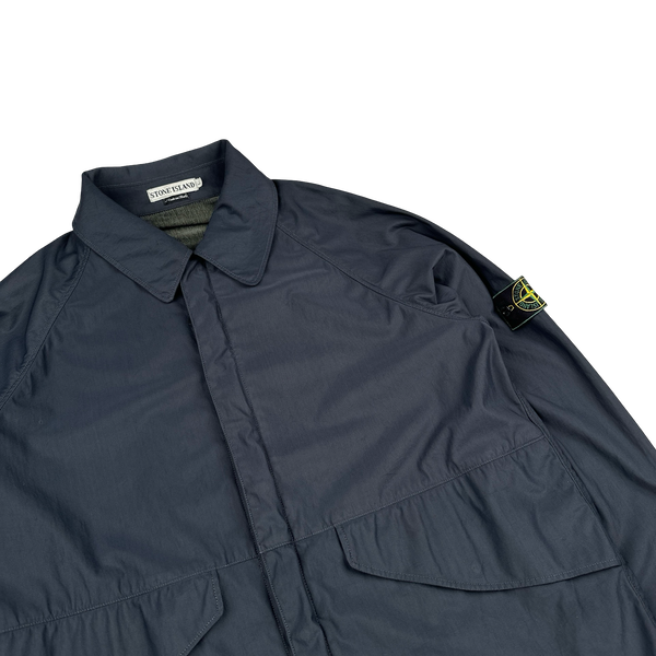 Stone Island 1997 Vintage Navy Nylam Jacket - Large