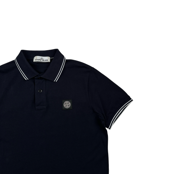 Stone Island 2018 Navy Polo Top - Large