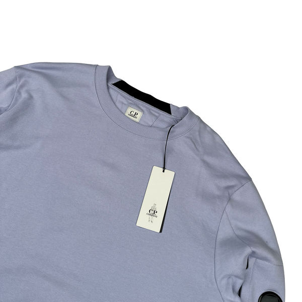 CP Company Lilac Cotton Lens Viewer Crewneck - 3XL
