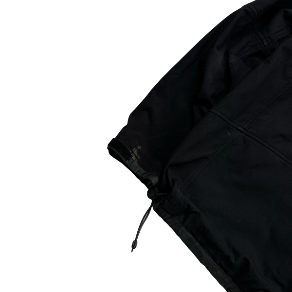 North Face Black Summit Series Soft Shell Apex Fleece Lined Jacket - Large
