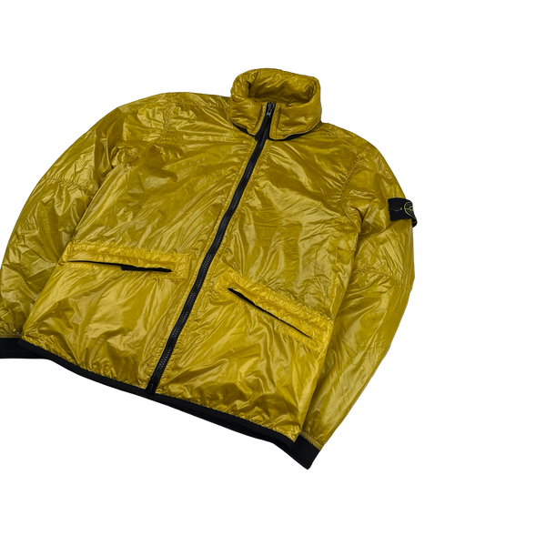 Stone Island 2018 Yellow Pertex Quantum Primaloft Jacket - Medium