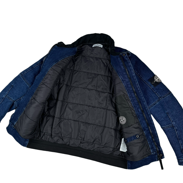Stone Island 2016 Polypropylene Denim Primaloft Jacket - Large