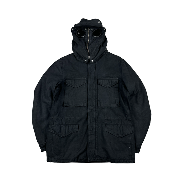 CP Company Vintage 2004 Quilted Explorer Multi Pocket Goggle Jacket - Large