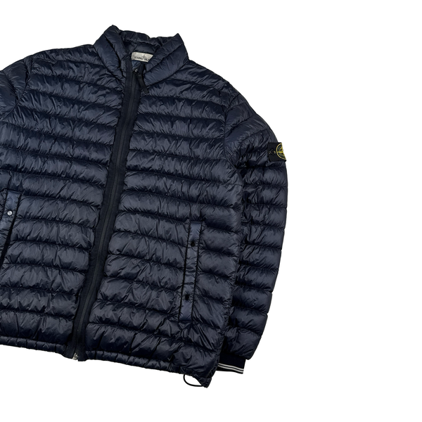 Stone Island 2014 Navy Garment Dyed Down Jacket - 3XL