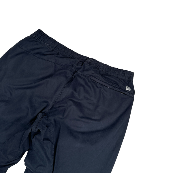 CP Company Navy Stretch Satin Cargo Trousers - XL