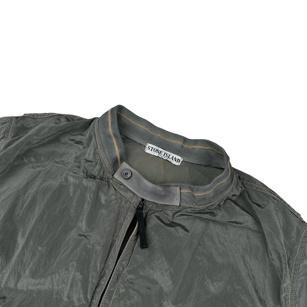 Stone Island 2004 Charcoal Nylon Metal Jacket - XL