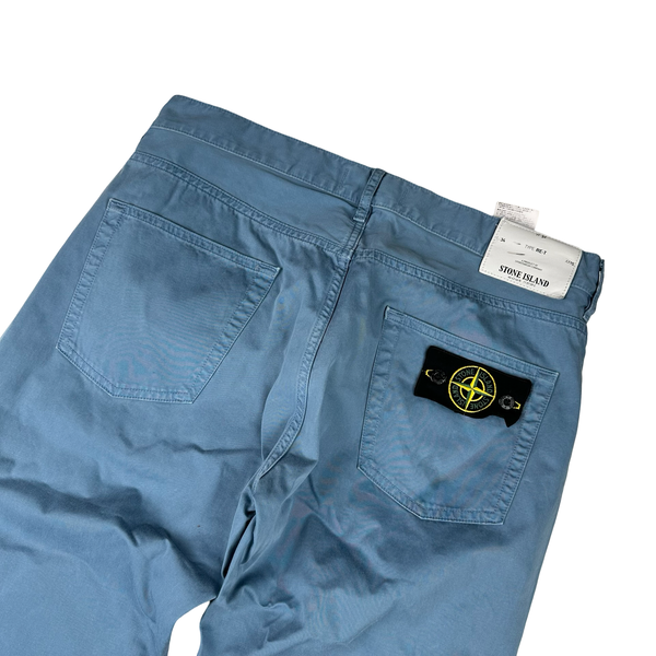 Stone Island 2014 Light Blue RE-T Fit Trousers - Medium