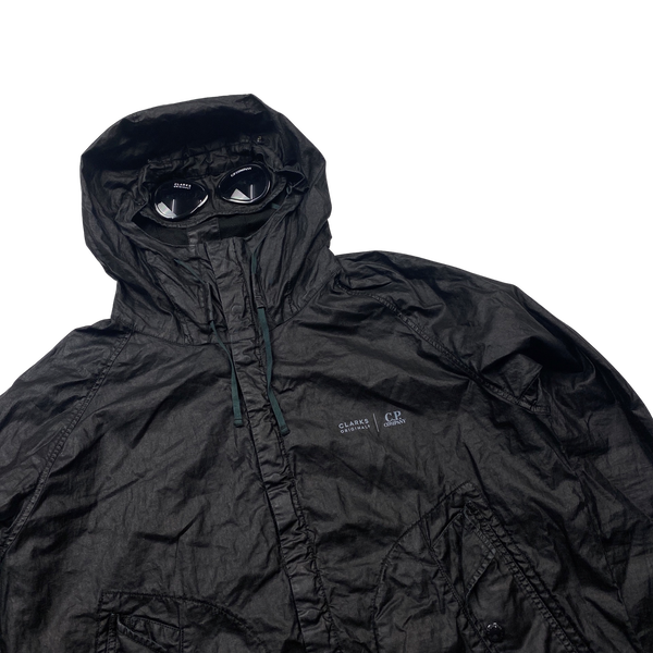 CP Company x Clarks Originals Black Goggle Jacket - XL