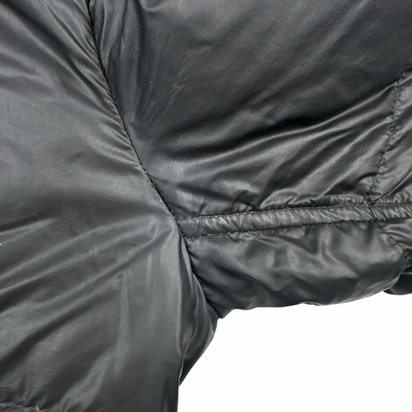 CP Company Down Filled Quilted Lined Black Goggle Puffer Jacket - Medium