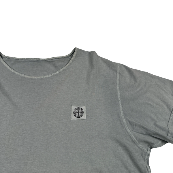 Stone Island Grey Patch T Shirt - XL