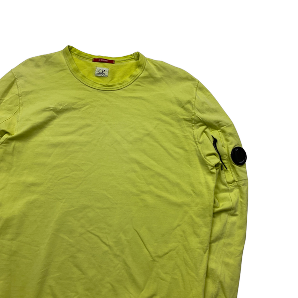 CP Company Yellow Crewneck Sweatshirt - XL
