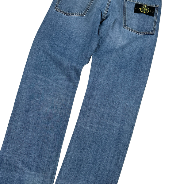 Stone Island 2010 Regular Fit Light Blue Denim Jeans - 34"