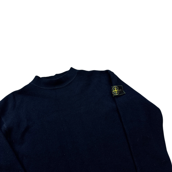 Stone Island Vintage 1994 Blue Pullover Jumper - Large