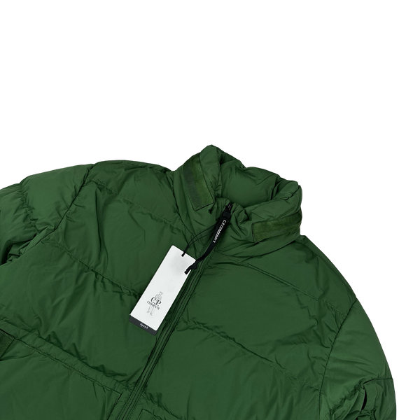 CP Company Green Down Filled Nycra R Puffer Jacket - Small, Medium, Large, XL