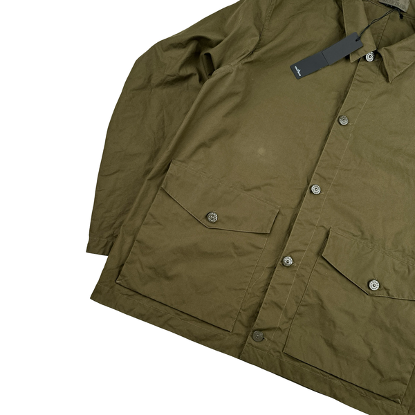 Stone Island 2023 Khaki O-Ventile Ghost Jacket - 3XL